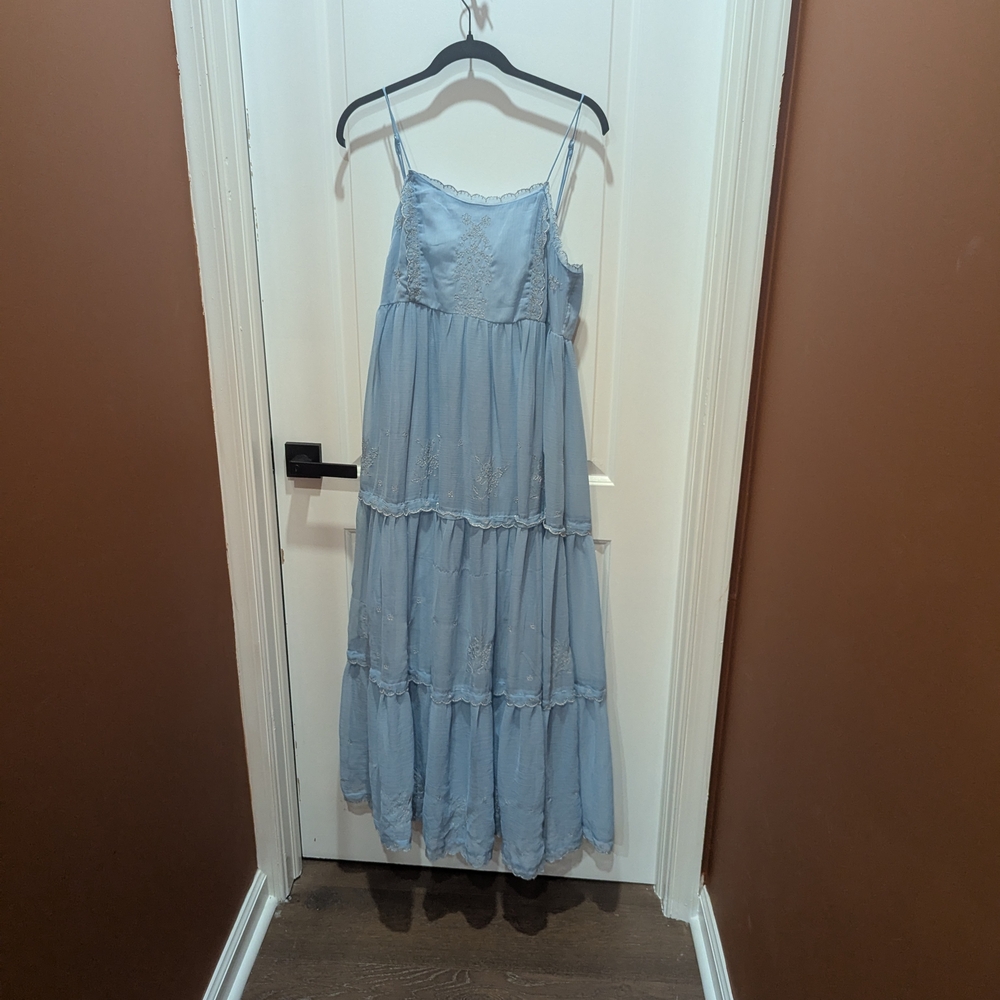 Urban Outfitters Light Blue Maxi Dress